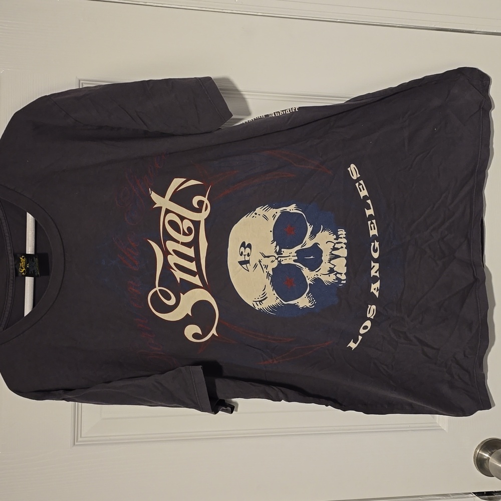 Smet Born On The Street Gtay T-Shirt By Christian Augidier, Size XL